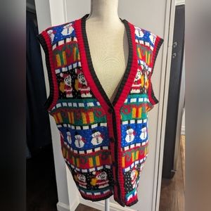 Vintage Christmas Vest